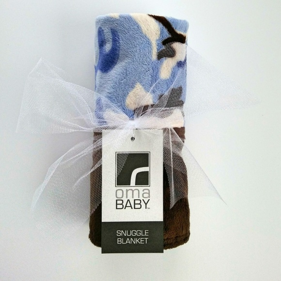 Baby Snuggle Blanket - Handcrafted - Minky - Picture 1 of 4